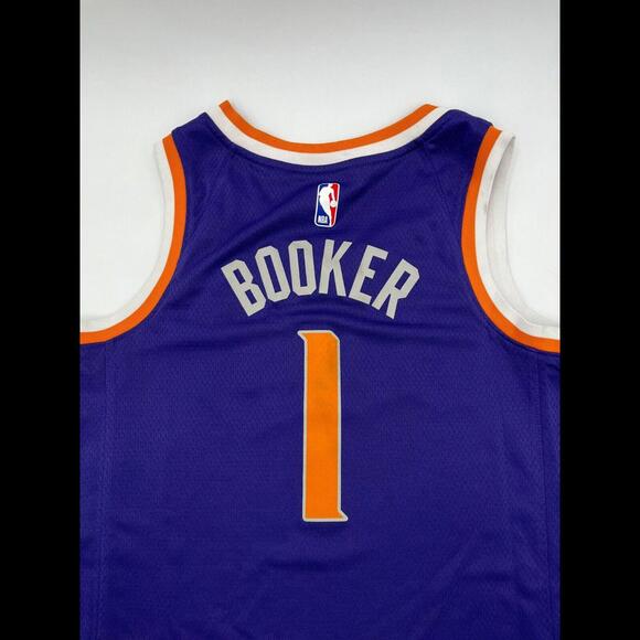 Nike Devin Booker Phoenix Suns Swingman Icon Edition Purple Men’s Size Small - Picture 5 of 7